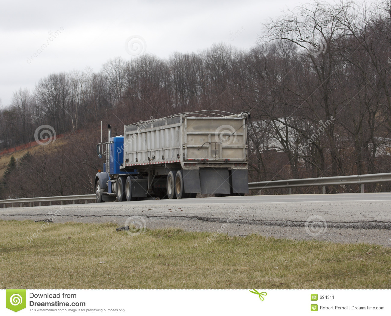 Semi Truck Dump Trailers