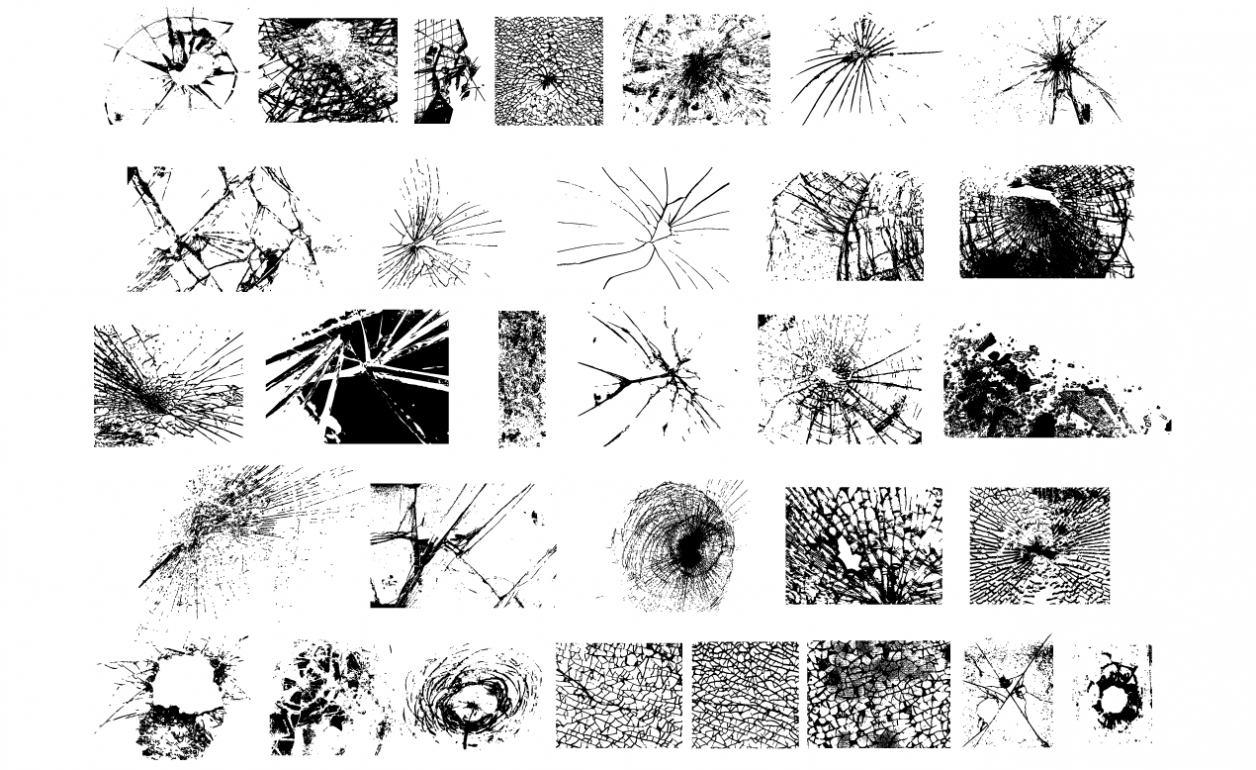 Shattered Glass Vector Shattered Glass Vector