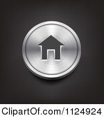 5 Silver Home Icon Images