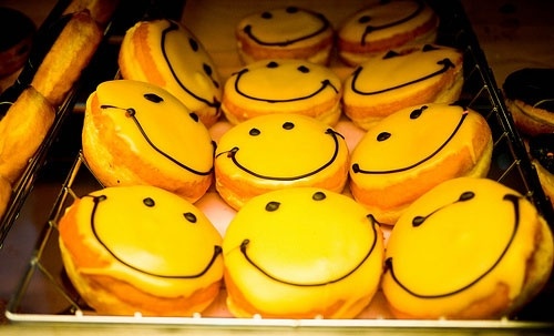 Smiley-Face Donut