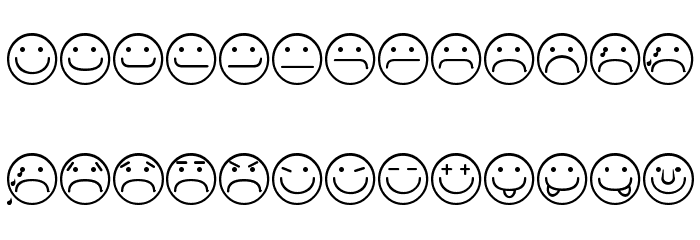 Smiley-Face Font Smiley-Face Font