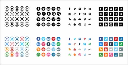 Social Media Icons Free