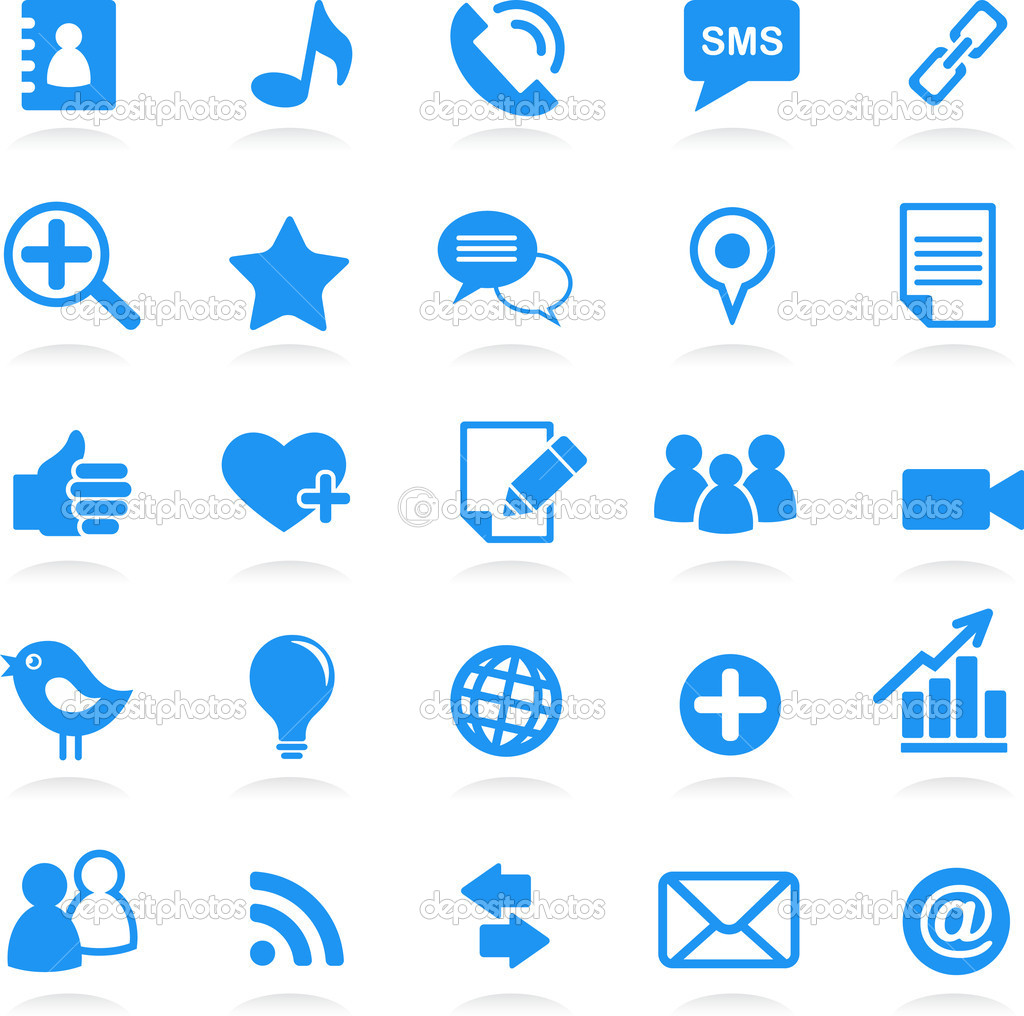 Social Network Icons Vector Social Network Icons Vector