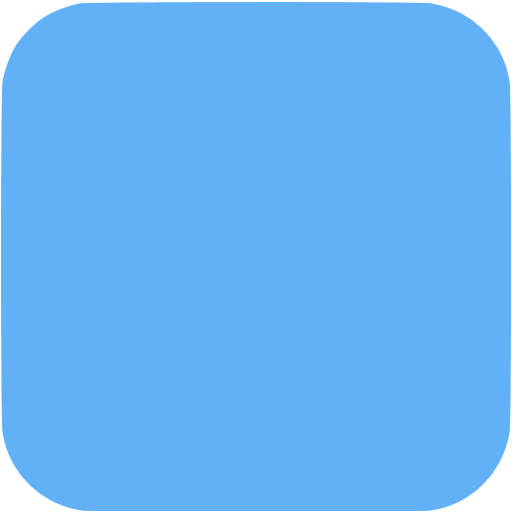 Square App Icon Blue