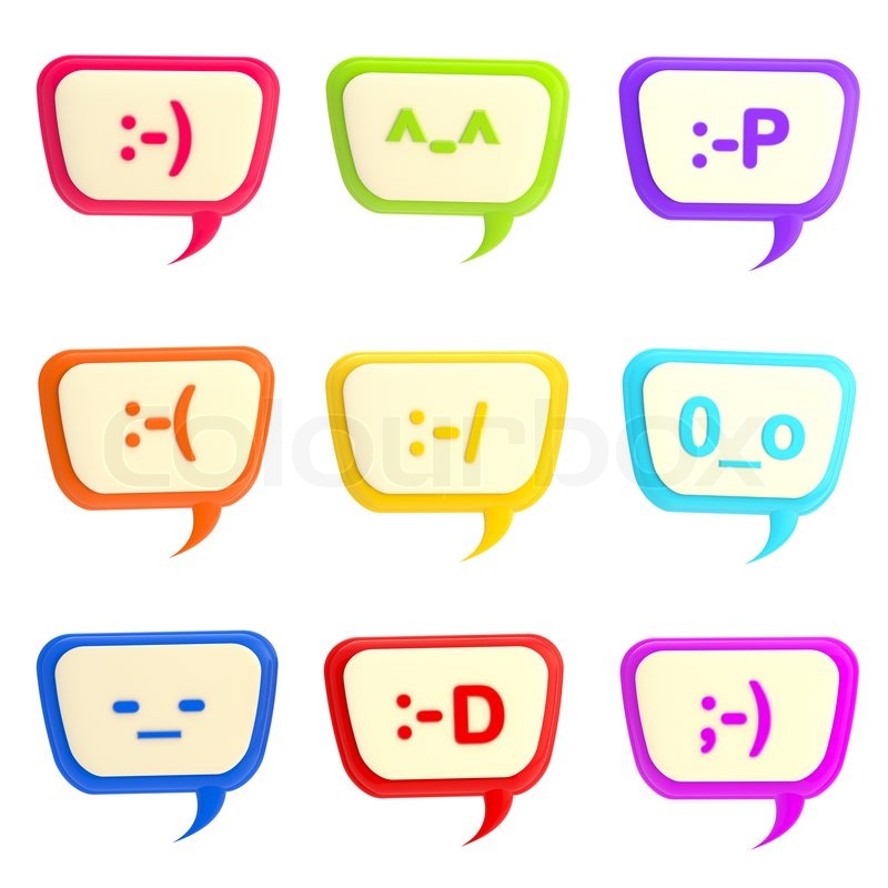 Text Smiley Faces Text Smiley Faces