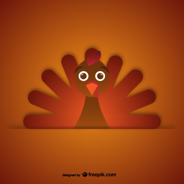 Thanksgiving Turkey Vector Free