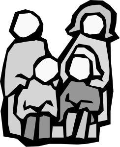 Transparent Family Clip Art