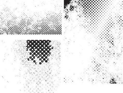 Vector Halftone Illustrator