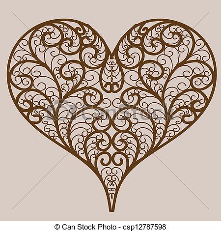 Vector Heart Clip Art