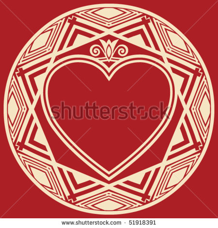 Vector Heart Flourish