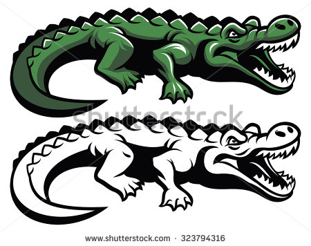 Vector The Crocodile Mascot