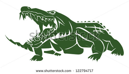 Vector The Crocodile Symbol