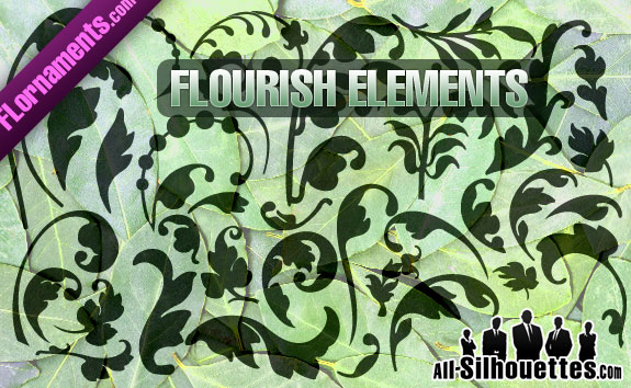 Victorian Flourish Vector Free