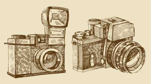 Vintage Camera Vector Free