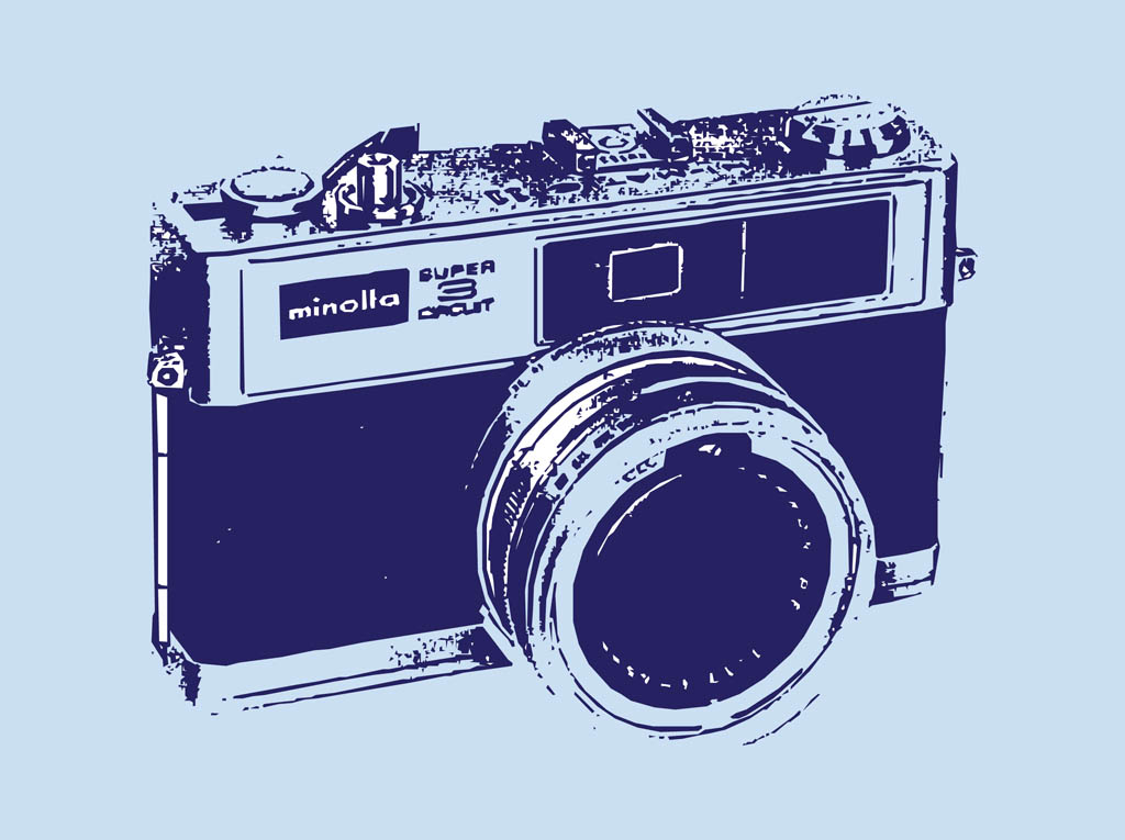 Vintage Camera Vector