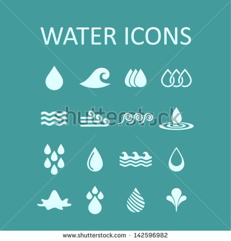 Water Wave Vector Illustration