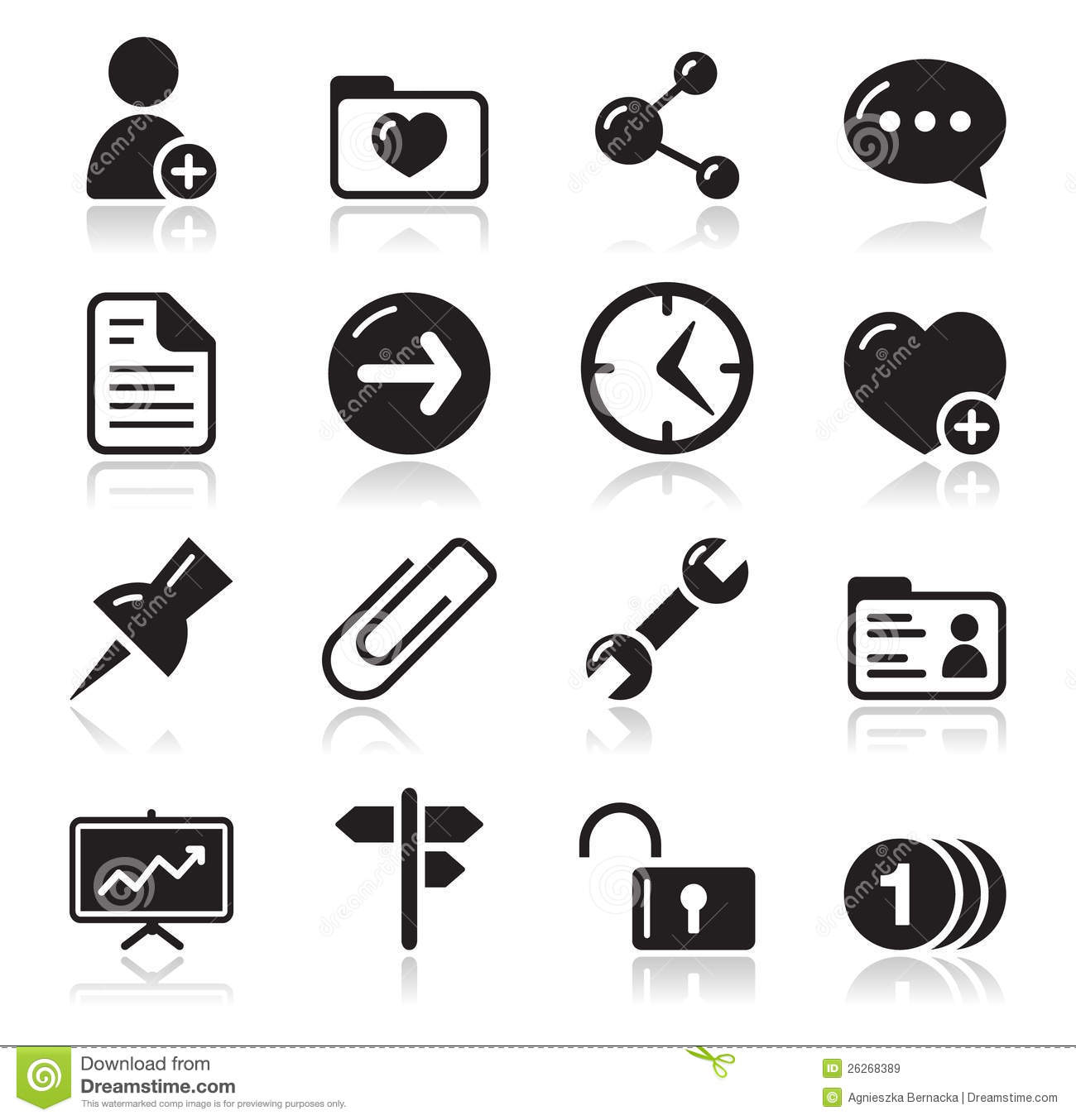 Website Navigation Icon Set Website Navigation Icon Set