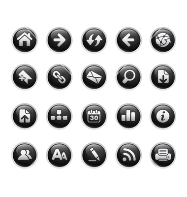 Website Navigation Icons Website Navigation Icons