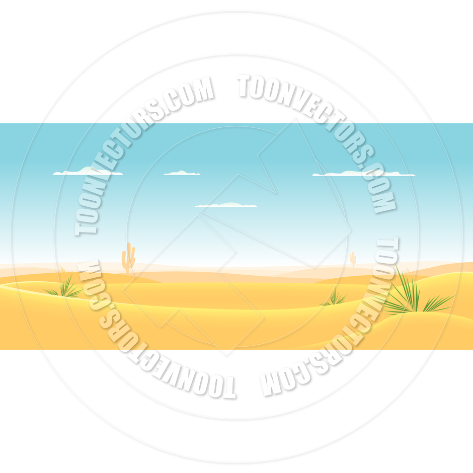 Western Landscape Clip Art