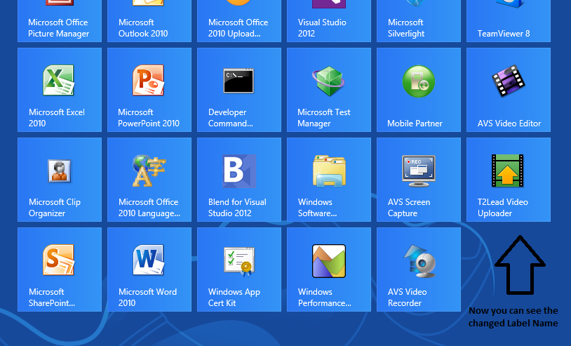 Windows 1.0 Change Start Screen Icon