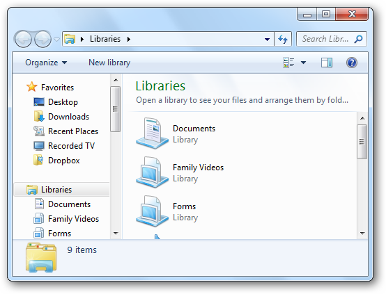 Windows 7 Explorer Folder Icon