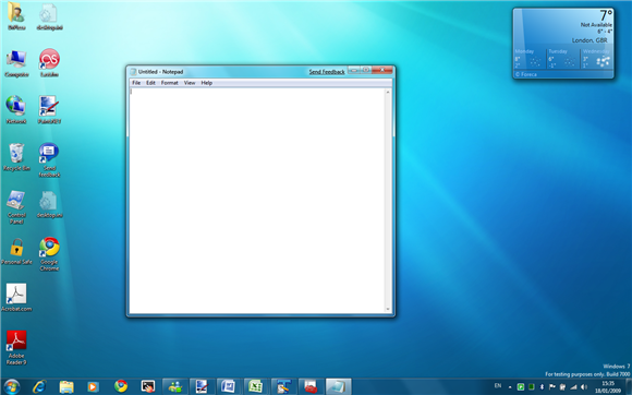 Windows 7 Taskbar