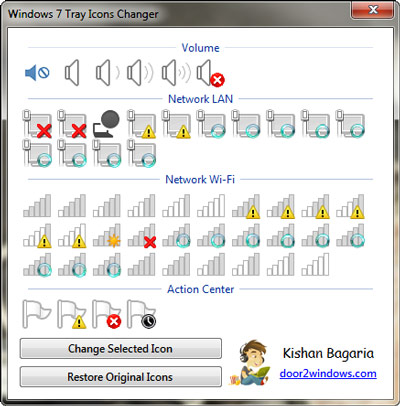 Windows System Tray Icons
