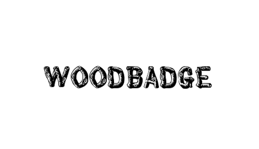 Wood Badge Font Free Download
