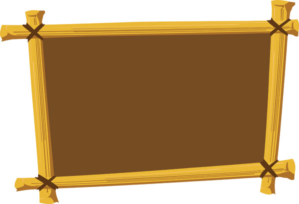 Wood Frame Vector