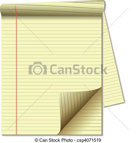 Yellow Legal Pad Paper