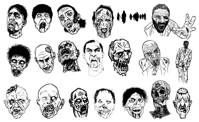 Zombie Vector Zombie Vector