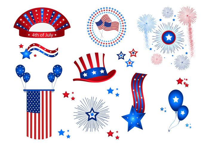 4th July Vector Free