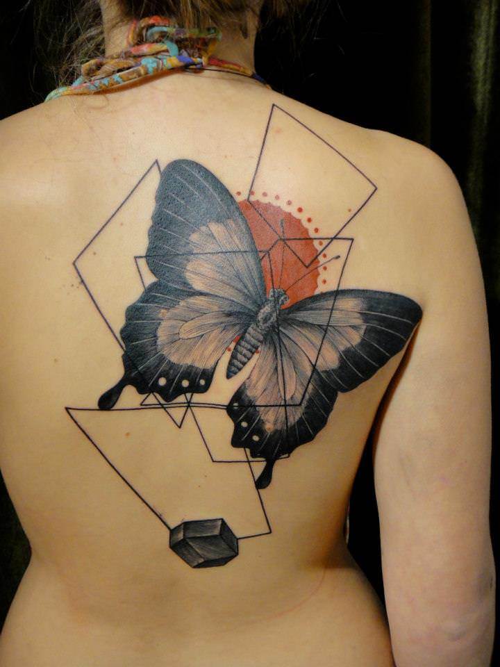 Abstract Art Tattoo Designs