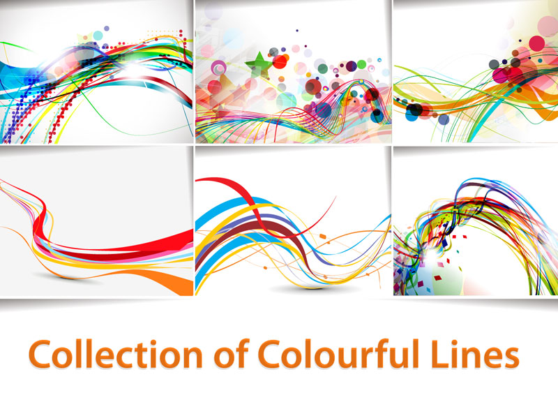 Abstract Line Vector Free