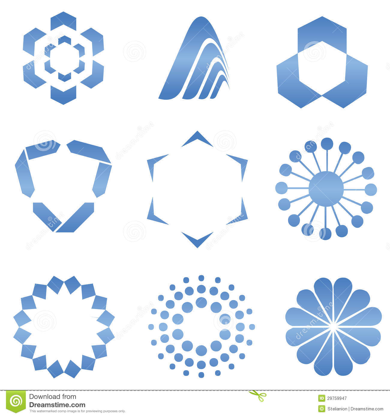 Abstract Shapes Logo Abstract Shapes Logo