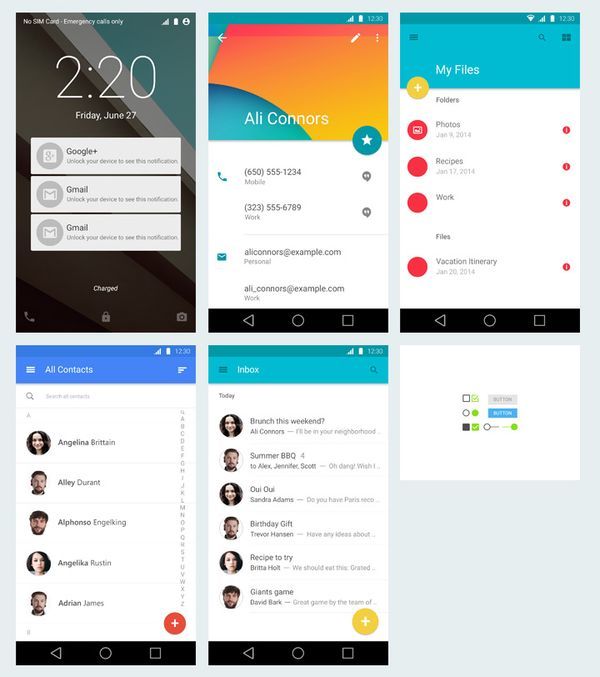 Android Design Material