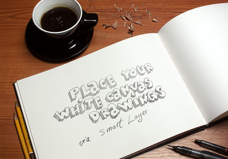 Art Book Mockup PSD Art Book Mockup PSD