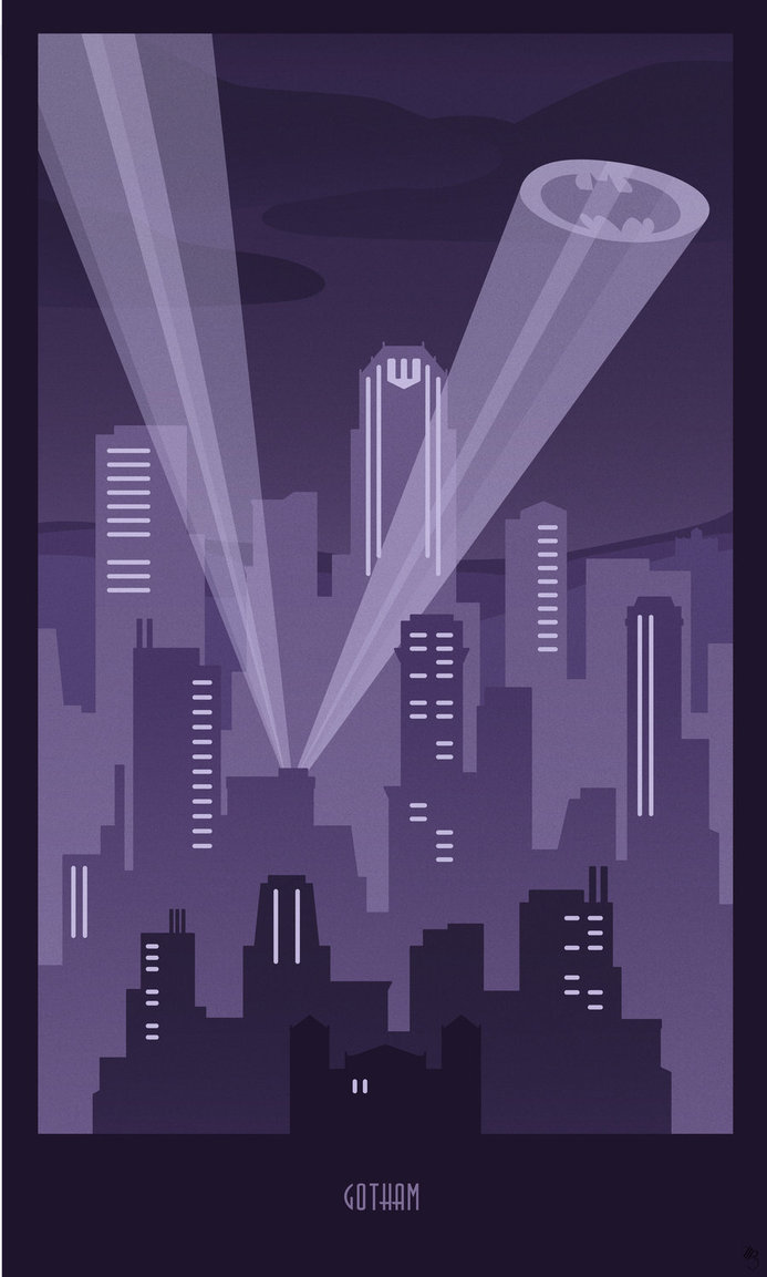 Art Deco Gotham City