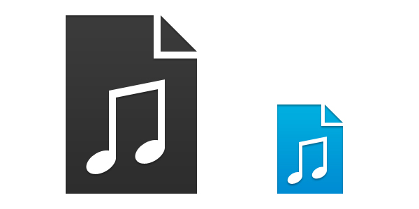 Audio File Icon