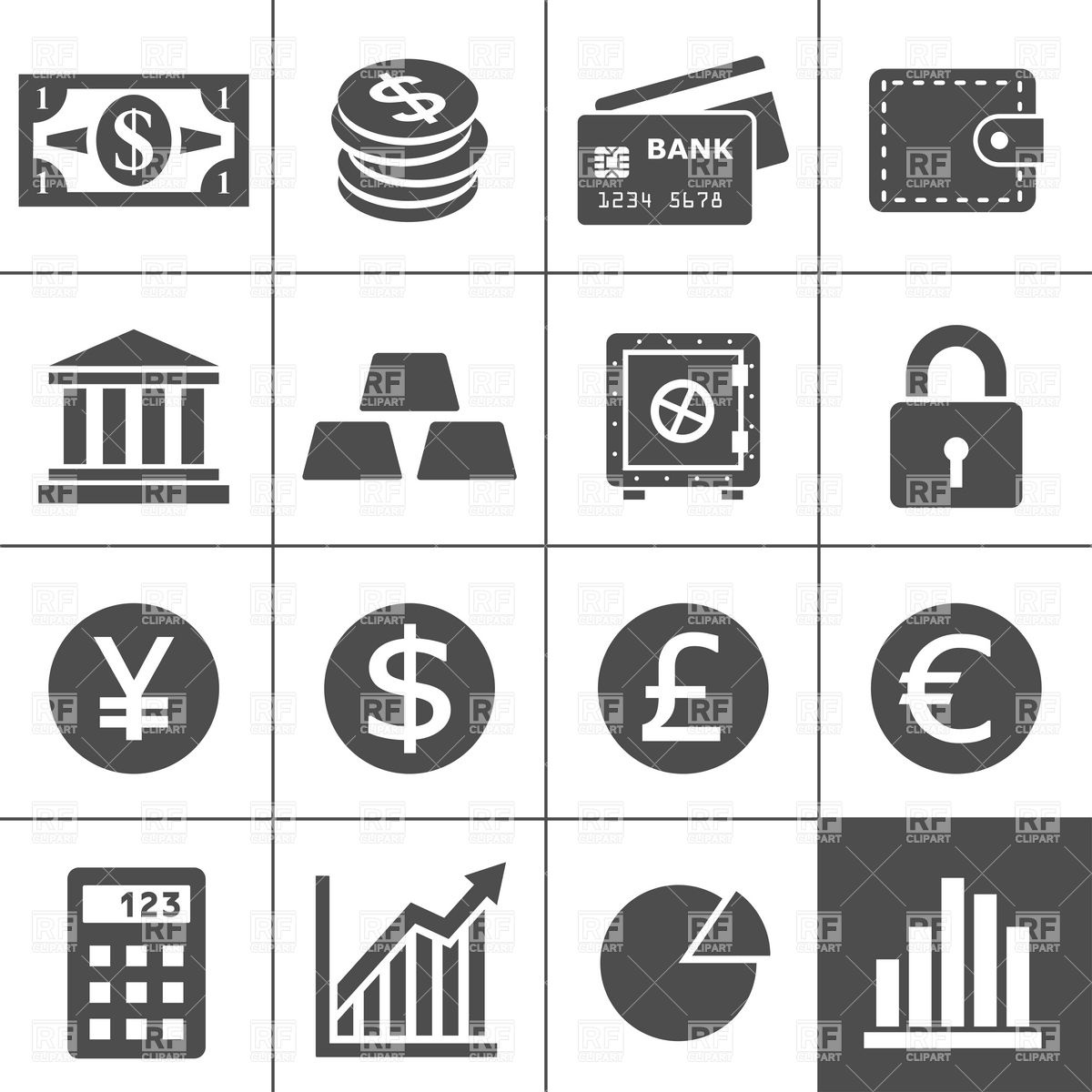 Bank Icon Vector Free