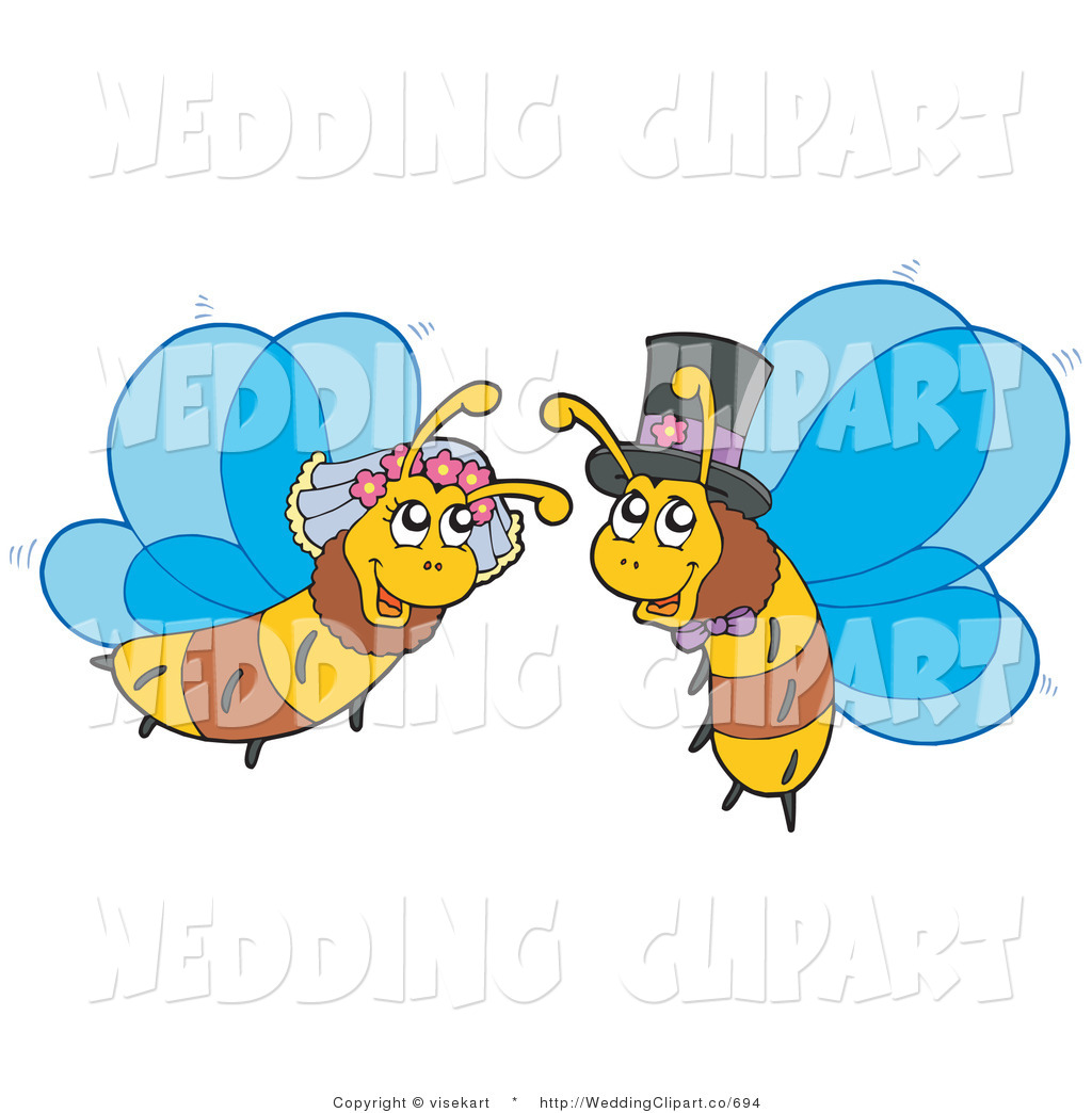 Bees Wedding Clip Art