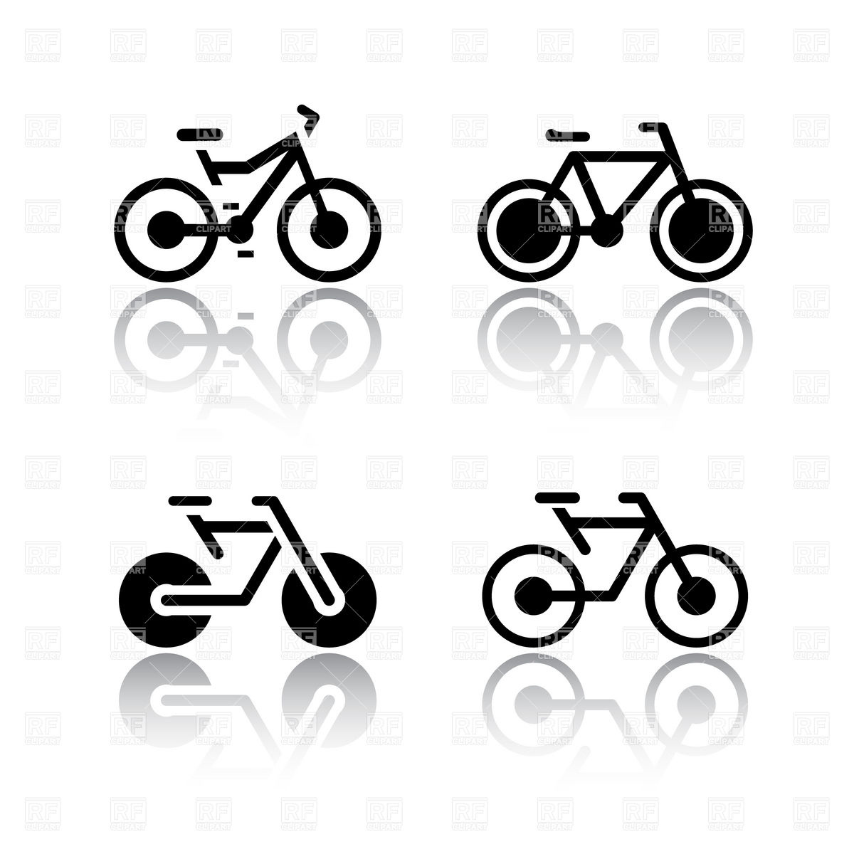 Bicycle Vector Clip Art Free