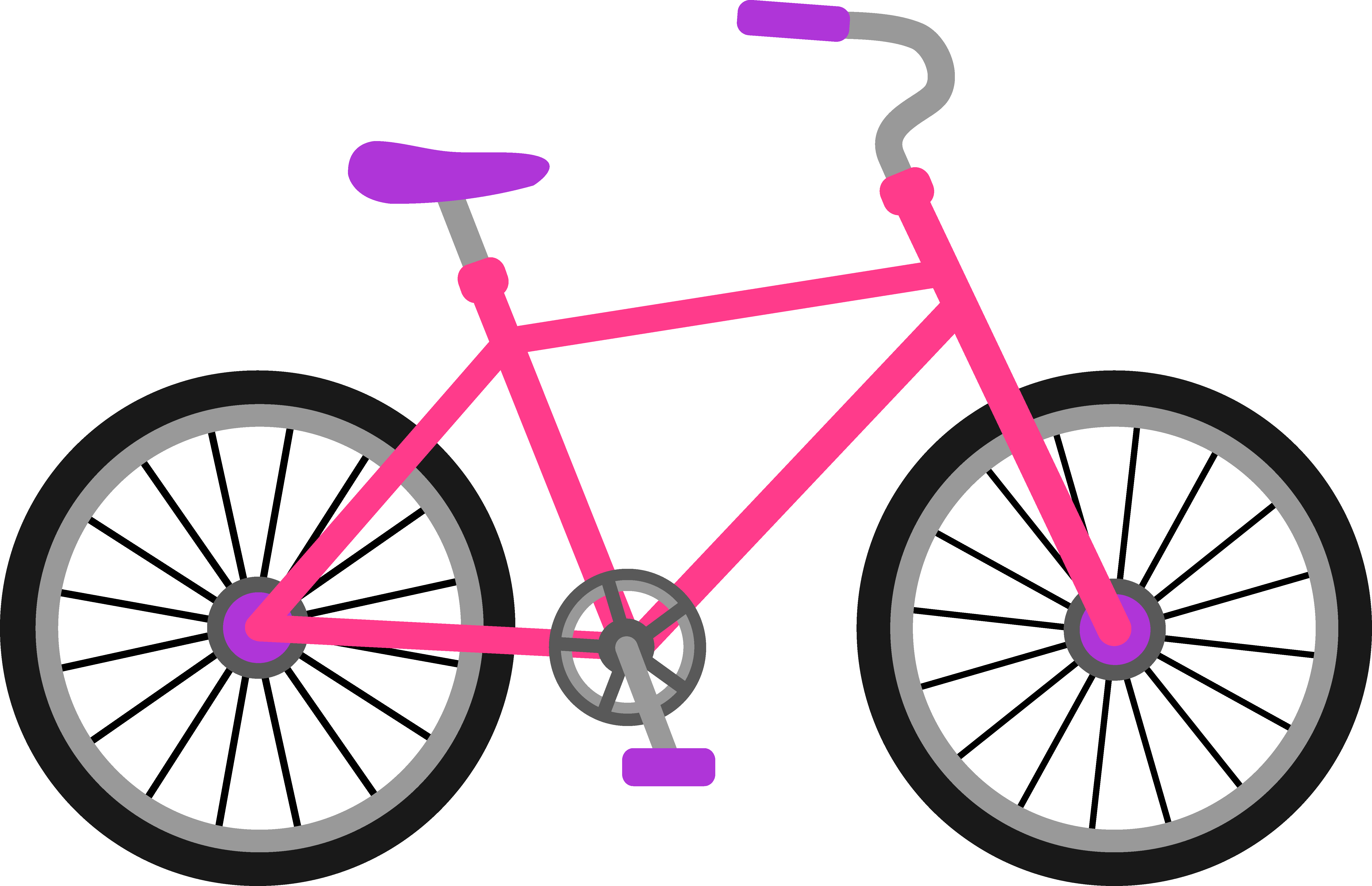 Bike Cartoon Clip Art