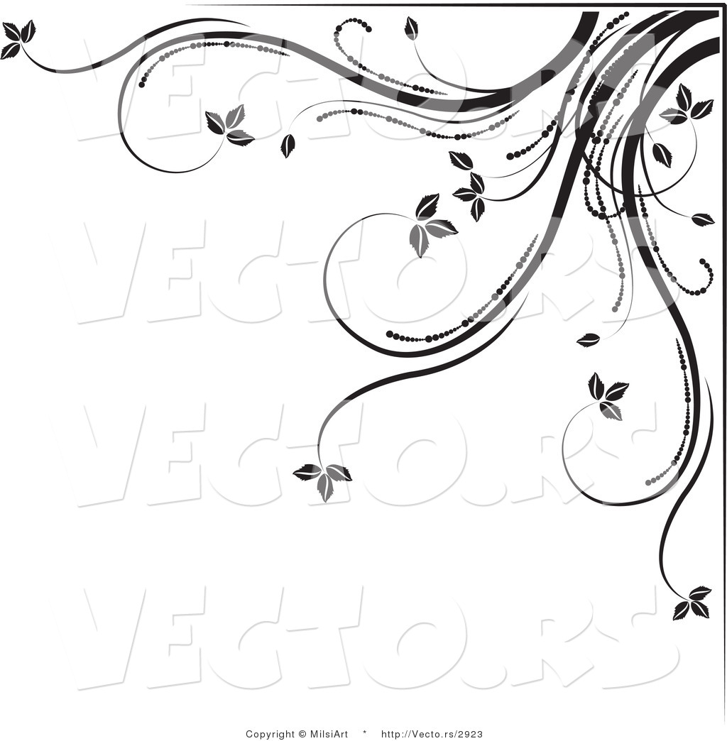 Black and White Border Designs