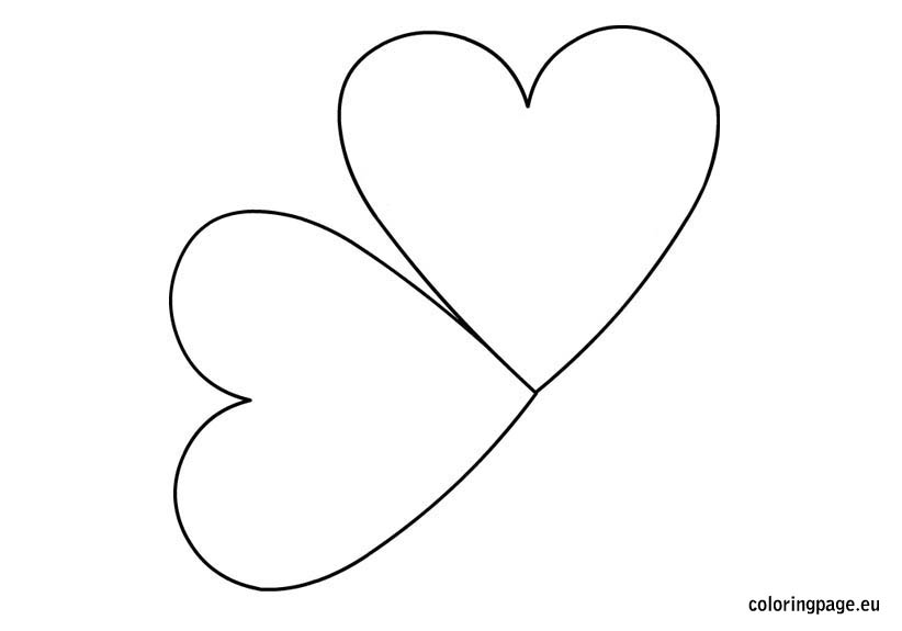 Black and White Valentine Day Card Template