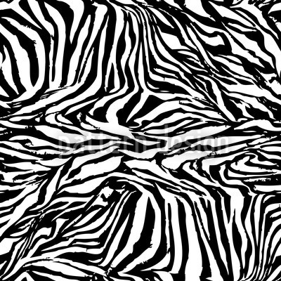 Black and White Zebra Pattern