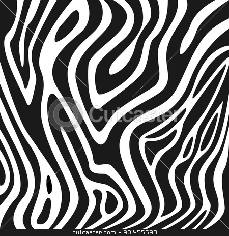 Black and White Zebra Texture