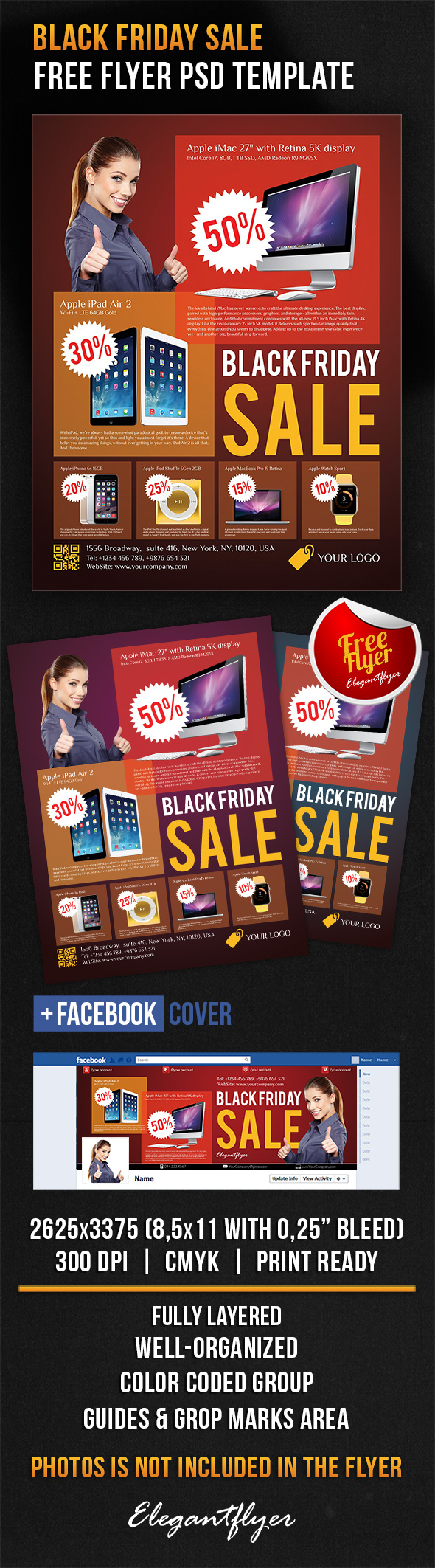 15 Free PSD Flyer Templates Sale Images