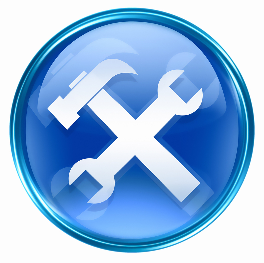 Blue Tools Icon