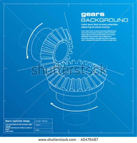 Blueprint Vector Illustration